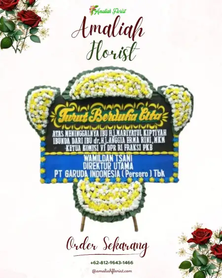 Papan Bunga Duka Alian